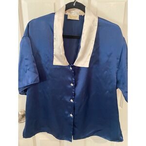 Vintage Victoria's Secret Gold Label Size Medium Two Piece Shorts Pajama Set